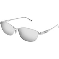 バレンシアガ Balenciaga BB0357SA アジアフィット 002 メガネ フレーム - 男性用 - Silver