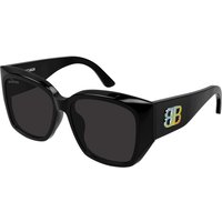 バレンシアガ Balenciaga BB0445SK アジアフィット 002 メガネ フレーム - 女性用 - 黒