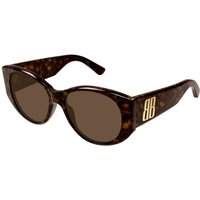 Balenciaga BB0455S 002 Women’s Sunglasses Tortoiseshell Size 55