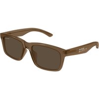Balenciaga BB0469SA Asian Fit 003 Men's Sunglasses Brown Size 57