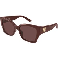 バレンシアガ Balenciaga BB0474S アジアフィット 003 メガネ フレーム - 女性用 - バーガンディ