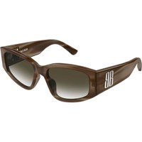 バレンシアガ Balenciaga BB0475S アジアフィット 003 メガネ フレーム - 女性用 - 茶色