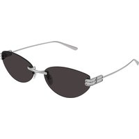 Balenciaga BB0486S Asian Fit 001 Women’s Sunglasses Gunmetal Size 61