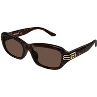 バレンシアガ Balenciaga BB0471SK アジアフィット 002 メガネ フレーム - 女性用 - べっ甲shell