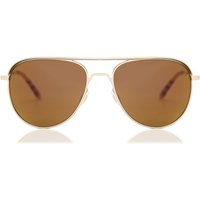 Vuarnet VL1813 CAP 0002 2130 Men's Sunglasses Gold Size 56