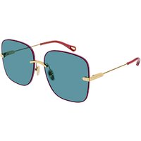 Chloé CH0134S 004 Women’s Sunglasses Gold Size 61