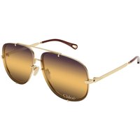 Chloé CH0348S 004 メガネ フレーム - 女性用 - 金色