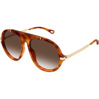 Chloé CH0357S 002 Women’s Sunglasses Tortoiseshell Size 58