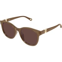 Chloé CH0375SK Asian Fit 004 Women’s Sunglasses Brown Size 56