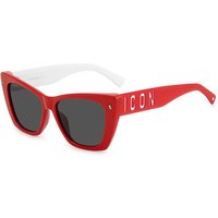Dsquared2 ICON 0006/S C9A/IR Women’s Sunglasses Red Size 53