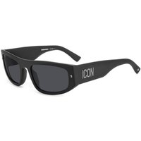 Dsquared2 ICON 0016/S 003/IR Men's Sunglasses Black Size 57