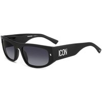 Dsquared2 ICON 0016/S 807/9O メガネ フレーム - 男性用 - 黒