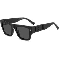 Dsquared2 ICON 0021/S 003/IR メガネ フレーム - 男性用 - 黒