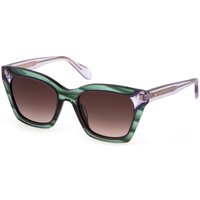 Just Cavalli SJC024V 0VBT Women’s Sunglasses Green Size 52