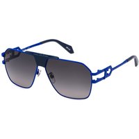 Just Cavalli SJC094 01HR Men's Sunglasses Blue Size 61