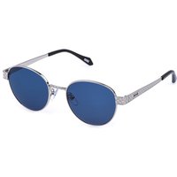 Just Cavalli SJC181 0579 Women’s Sunglasses Silver Size 52