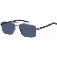 Tommy Hilfiger TH 2078/S R80/KU Men's Sunglasses Silver Size 58