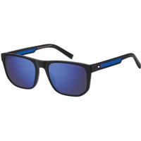 Tommy Hilfiger TH 2200/S D51/ZS Men's Sunglasses Black Size 55