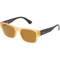 Police SPL150 OFFSTAGE 1 Polarized 760G メガネ フレーム - 男性用 - 黄色