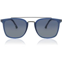 Police SPL583 DROP 3 Polarized TA5B Men's Sunglasses Blue Size 54