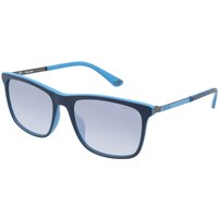 Police SPLA56 RECORD 1 WTRX Men's Sunglasses Blue Size 56