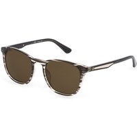 Police SPLF18E 6BZP Men's Sunglasses Grey Size 53