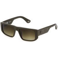 Police SPLL13 GOTH 2 073M Men's Sunglasses Green Size 55