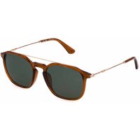 Police SPLL76 ORIGINS LITE 16 D67P Men's Sunglasses Brown Size 53