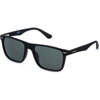 Police SPLE02 GATOR 2 U28P Men's Sunglasses Black Size 57