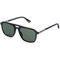 Police SPLR78 NEW CROSSROADS 7 0700 Men's Sunglasses Black Size 57