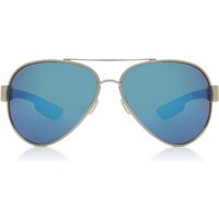 Costa Del Mar 6S4010 South Point Polarized SO 21 OBMGLP メガネ フレーム - 男性用 - Silver