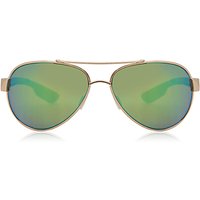 Costa Del Mar 6S4006 Loreto Polarized 400611 メガネ フレーム - 男性用 - 金色