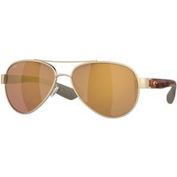 Costa Del Mar 6S4006 Loreto Polarized 400636 メガネ フレーム - 男性用 - 金色