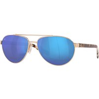 Costa Del Mar 6S4007 Fernandina Polarized 400704 メガネ フレーム - 男性用 - 金色