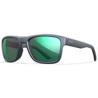 Wiley X Ovation CAPTIVATE Polarized AC6OVN17 メガネ フレーム - 男性用 - 灰色