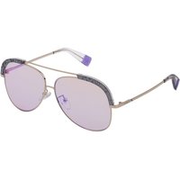 Furla SFU284 594X Men's Sunglasses Gold Size 60