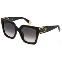 Furla SFU878 0700 Men's Sunglasses Black Size 52