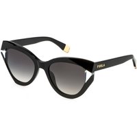 Furla SFU886V 700Y Women’s Sunglasses Black Size 54