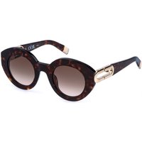 Furla SFU987 0AGH Men's Sunglasses Tortoiseshell Size 48