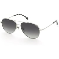 Lozza SL2444 Gubbio 7 579K Men's Sunglasses Silver Size 60