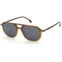 Lozza SL4388 Roma 11 0AQ9 Men's Sunglasses Brown Size 57