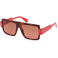 Max & Co. MO0066 56B Women’s Sunglasses Tortoiseshell Size 56