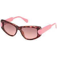 Max & Co. MO0107 55B Women’s Sunglasses Tortoiseshell Size 53