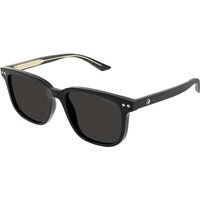 Montblanc MB0258SA アジアフィット 001 メガネ フレーム - 男性用 - 黒