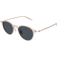 Montblanc MB0355S アジアフィット 004 メガネ フレーム - 男性用 - 茶色