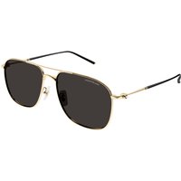 Montblanc MB0417SA Asian Fit 001 Men's Sunglasses Gold Size 60