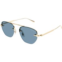 Montblanc MB0404S アジアフィット 004 メガネ フレーム - 男性用 - 金色