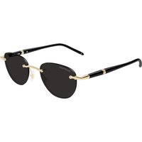 Montblanc MB0412S アジアフィット 005 メガネ フレーム - 男性用 - 金色
