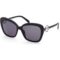 Pucci Emilio Pucci EP0165 01A Women’s Sunglasses Black Size 58