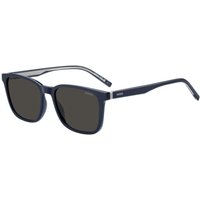 HUGO HG 1356/S PJP/IR Men's Sunglasses Blue Size 55